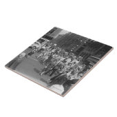 Fußgänger Fliese (Seite)