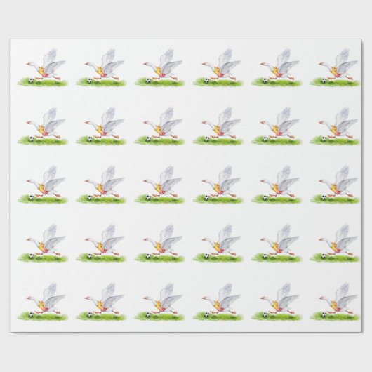 Fußgänger Geschenkpapier (Flach)