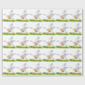 Fußgänger Geschenkpapier (Flach)