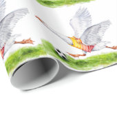 Fußgänger Geschenkpapier (Rolleneckpunkt)