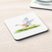 Fußgänger Getränkeuntersetzer (Linke Seite)