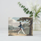 Fußgänger Hobbypferd, aus Ackermanns Depot Postkarte (Stehend Vorderseite)