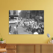 Fußgänger Leinwanddruck (Insitu (Wohnzimmer))