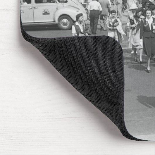 Fußgänger Mousepad (Ecke)