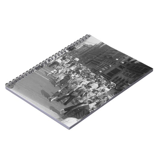 Fußgänger Notizblock (Linke Seite)