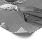 Fußgänger Poster (Ecke)