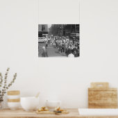 Fußgänger Poster (Küche)