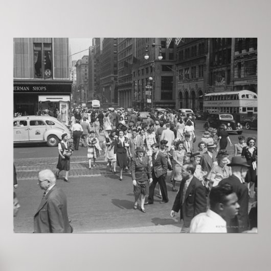 Fußgänger Poster (Vorne)