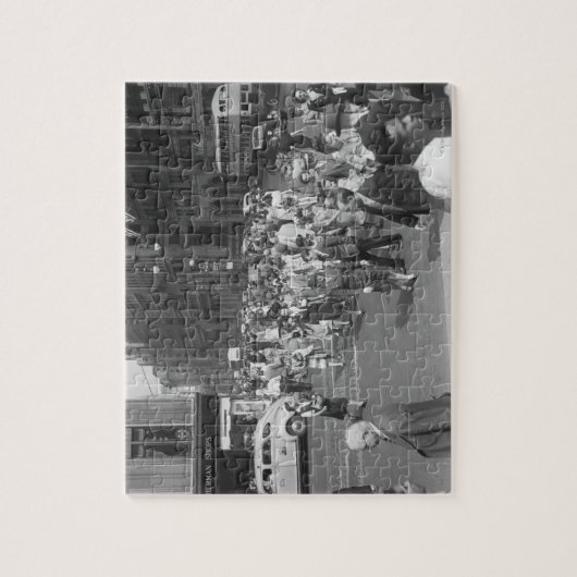 Fußgänger Puzzle (Vertikal)