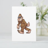 Fußgänger und Sonnenbrille tragen Einladung (Stehend Vorderseite)