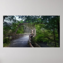 Fußgängerbrücke 2 poster