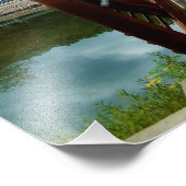 Fußgängerbrücke Fotodruck (Ecke)