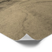 Fußgängerbrücke Poster (Ecke)