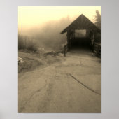 Fußgängerbrücke Poster (Vorne)