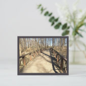 Fußgängerbrücke Postkarte (Stehend Vorderseite)