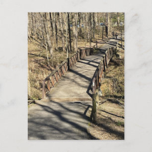 Fußgängerbrücke Postkarte