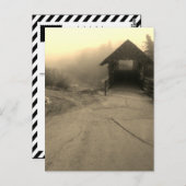 Fußgängerbrücke Postkarte (Vorne/Hinten)