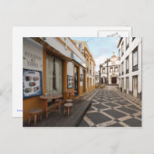 Fußgängerstraße Postkarte (Vorne/Hinten)