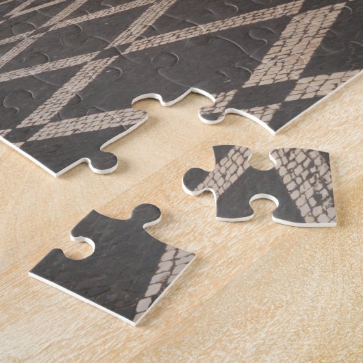 Fußgängerstraße Puzzle (Seite)