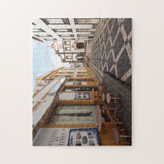 Fußgängerstraße Puzzle (Vertikal)