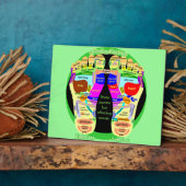 Fußkarte Reflexzonenmassage Fotoplatte (Seite)