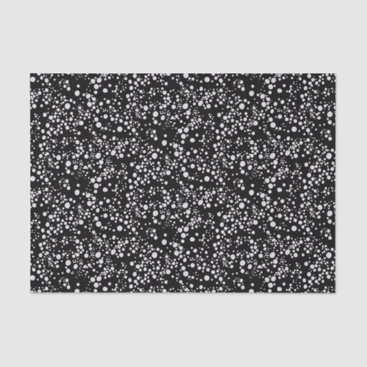 Fußklammern auf schwarzem Gewebe Seidenpapier (Vorderseite)