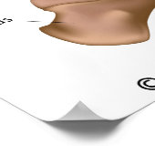 Fußknochen, beschriftet. poster (Ecke)