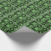 Fußlose, tanzende Füße Geschenkpapier (Ecke)