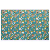 Fußmantelmuster Stoff (Fat Quarter (45,7 x 55,9 cm))
