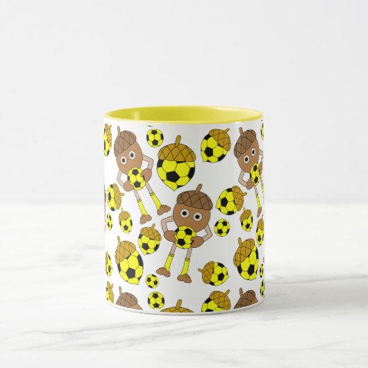 Fußmantelmuster Tasse (Zentrum)