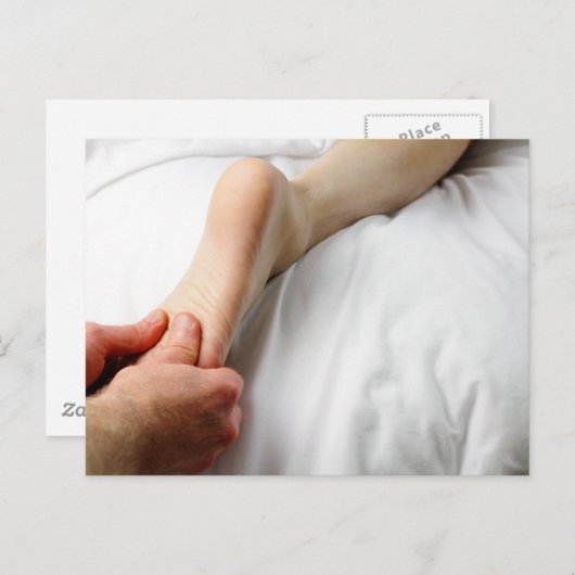 Fußmassage Postkarte (Vorne/Hinten)