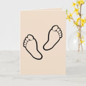FUSSMASSAGE ROMANCE GREETCARDS KARTE (Gelbe Blume)