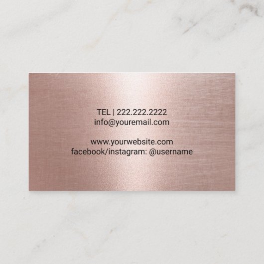 Fußmassagetherapeut Podiatrist Pedicure Visitenkarte (Rückseite)