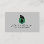 Fußmassagetherapie für individuelle Logo-Reflexolo Visitenkarte (Vorderseite)