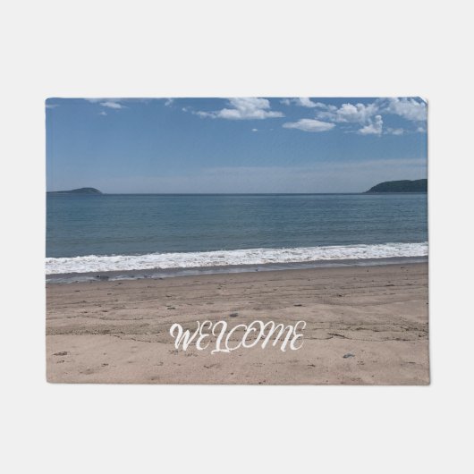 Fußmatte 'Am Strand' (Vorderseite)