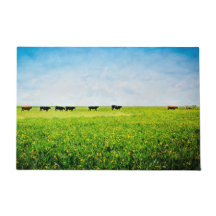 Fußmatte "bis die Kühe kommen Zuhause "