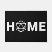Fußmatte D&D d20 (Vorderseite)