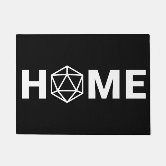 Fußmatte D&D d20 (Vorderseite)