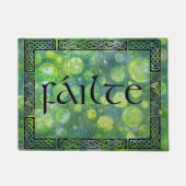 Fußmatte, keltischer Knoten, Fáilte Fußmatte (Vorderseite)