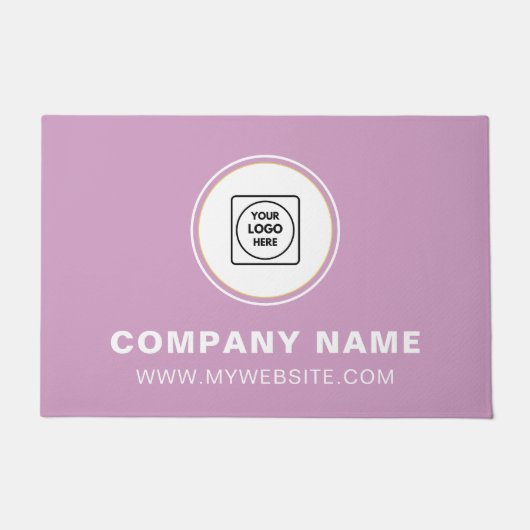 Fußmatte mit Ihrem Logo für Unternehmen (Vorderseite)