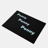 Fußmatte "Penny, Penny, Penny" (Schrägansicht)