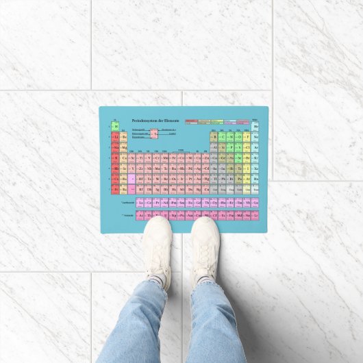 Fußmatte Periodensystem der Elemente (Indoor)
