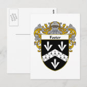Fußmatte von Waffen (mantled) Postkarte (Vorne/Hinten)