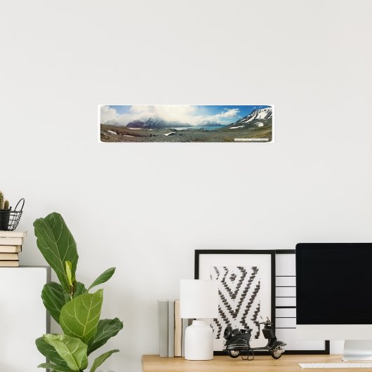 Fußpfeilerweg Poster (Heimbüro)