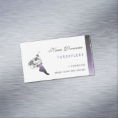 Fusspflege Magnetische Visitenkarte (Beispiel)