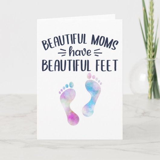Fußpflege Pediküre Podiatrist Nail Salon Geschenk Karte (Vorderseite)