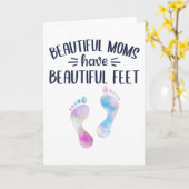 Fußpflege Pediküre Podiatrist Nail Salon Geschenk Karte (Gelbe Blume)