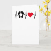 Fußpflege Pediküre Podiatrist Nail Salon Geschenk Karte (Gelbe Blume)