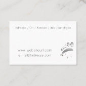 Fusspflege Podologe Visitenkarte (Rückseite)