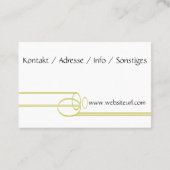 Fusspflege Podologe Visitenkarte (Rückseite)